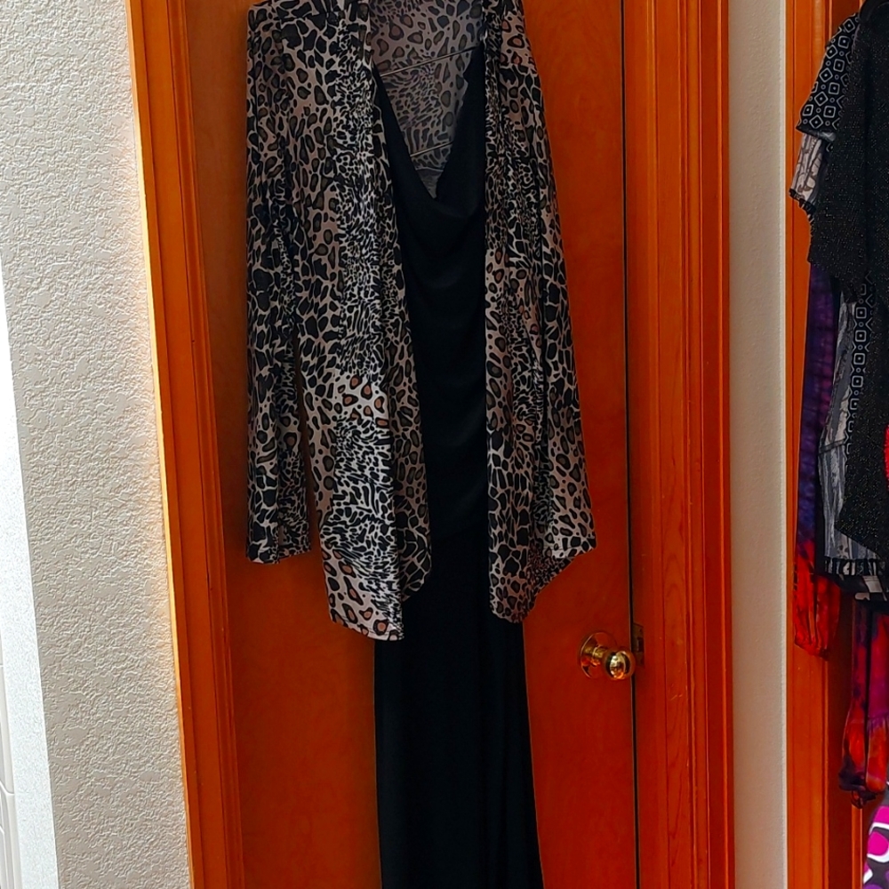 Leopard skin Pant Suit